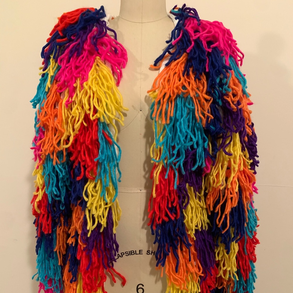 Colorful Fringe Jacket